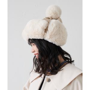 「MERLOT」 帽子 FREE ナチュラル レディース
