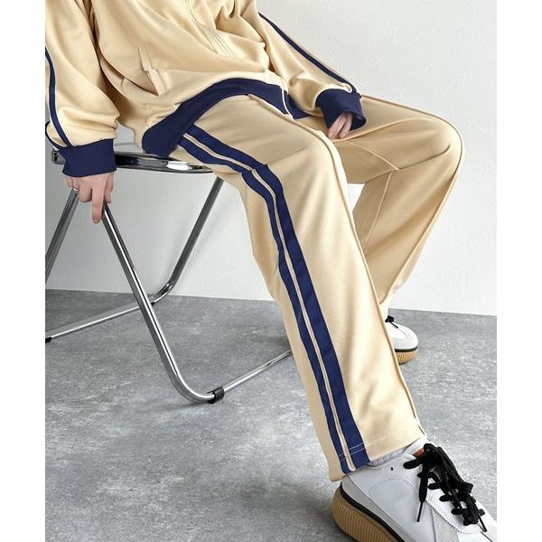 「Java」 ジャージパンツ SMALL アイボリー レディース