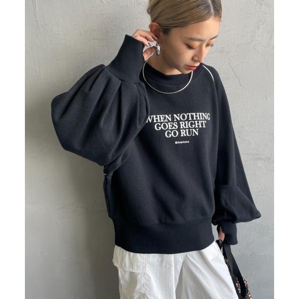 「AMERICANA」 スウェットカットソー「JEANS FACTORYコラボ」 ONE SIZE ...