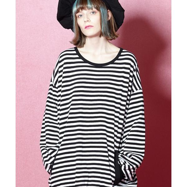 「ankoROCK」 長袖Tシャツ ONE SIZE ブラック メンズ