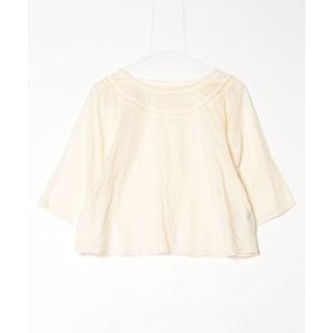 「FRAMeWORK」 7分袖ブラウス - ホワ...の商品画像
