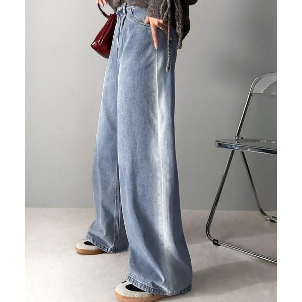 「Java」 デニムパンツ MEDIUM ブルー レディース