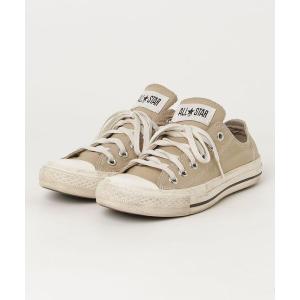 「CONVERSE」 ローカットスニーカー 23.5cm ベージュ メンズ