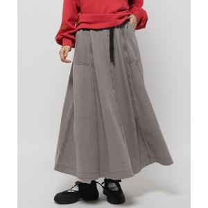 「niko and...」 フレアスカート LARGE グレー レディース