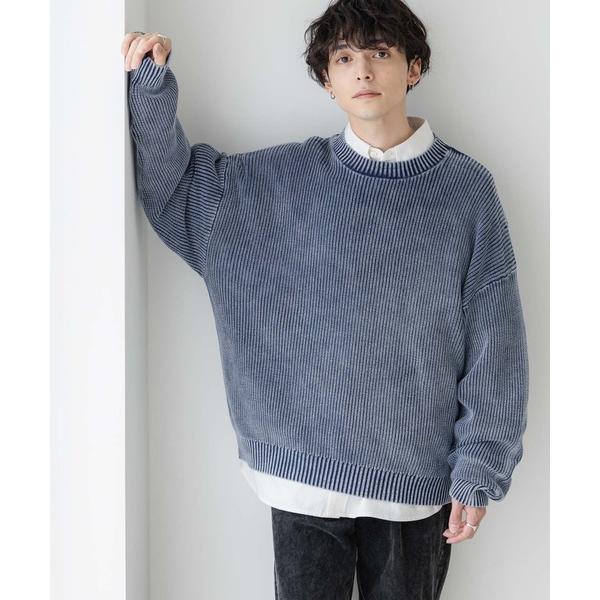 「RAGEBLUE」 長袖ニット LARGE ブルー メンズ