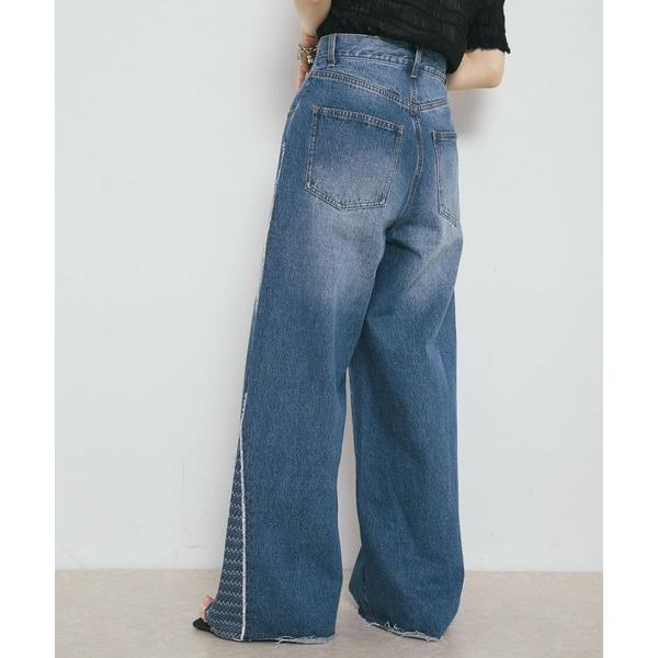 「KBF」 デニムパンツ 36 ブルー レディース