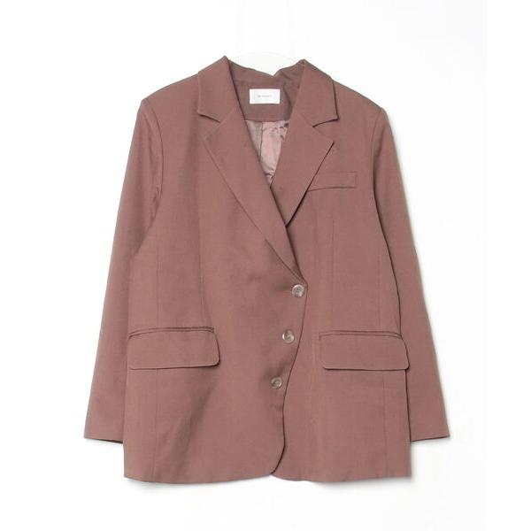 「by muni:r」 テーラードジャケット FREE ブラウン レディース