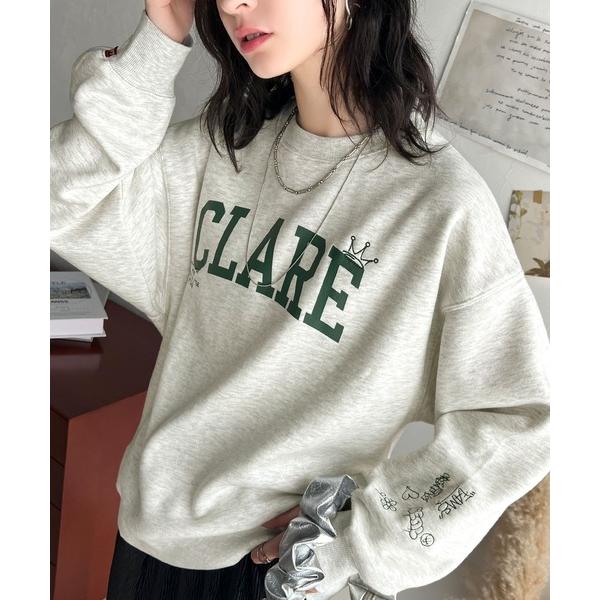 「Java」 スウェットカットソー LARGE オートミール レディース