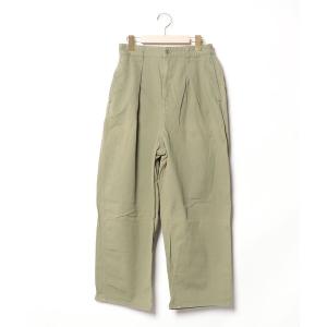 「niko and...」 デニムパンツ LARGE グリーン レディース