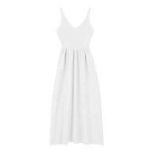 「titivate」 ニットワンピース S ライトグレー レディース