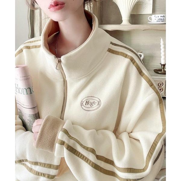 「Java」 長袖カットソー LARGE アイボリー レディース