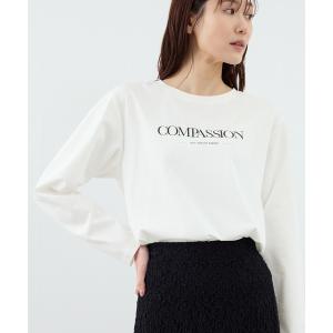 tシャツ RENUロゴプリントロングTシャツ/UVカット・イージーケア レディース