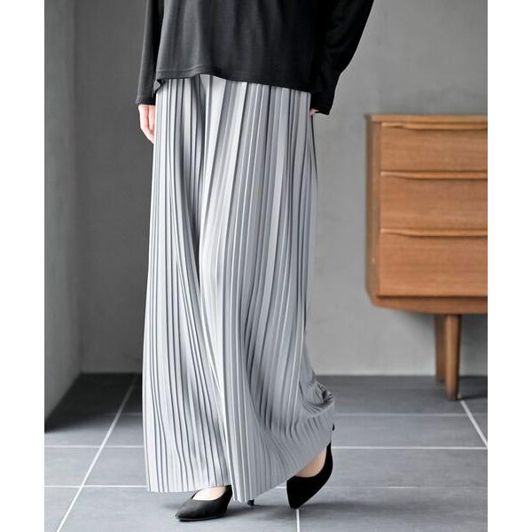 パンツ プリーツワイドパンツ レディース
