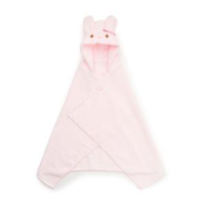 ベビー うさ耳バスポンチョ「日本製」