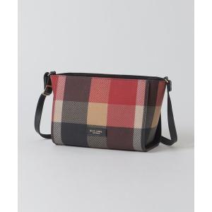 【新品】ブルーレーベルクレストブリッジ　ショルダーバッグ　赤　バーバリー　622 クレストブリッジチェックPVCミニショルダー（バッグ）｜BLUE LABEL