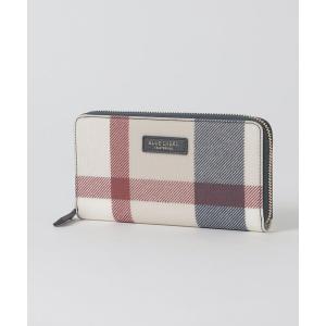 財布 クレストブリッジチェックPVC長財布 レディース