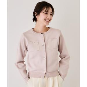 カーディガン ポケ付アソートボタンカーディガン レディース