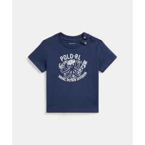 ラルフローレン ベビー コットン ジャージー グラフィック Tシャツ