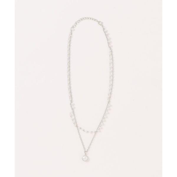 アレルギー対応 ネックレス 「Sonu jewelry（ソヌジュエリー）」パールモチーフ　２連ネック...