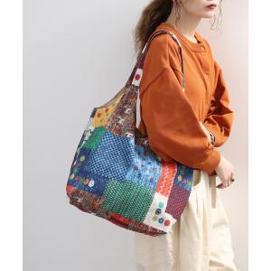 ショルダーバッグ バッグ 総柄プリント ワンショルダートートバッグ レディースの商品画像