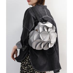 デイバック リュック 花モチーフボンディングリュック レディースの商品画像