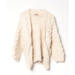 「TODAYFUL」 ニットカーディガン 36inch ホワイト レディース