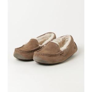 「UGG」 モカシンシューズ 23cm ベージュ レディース