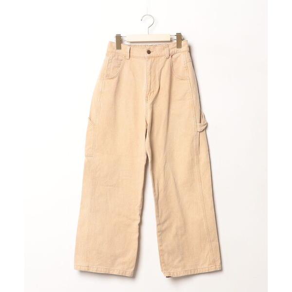 「Java」 デニムパンツ - ブラウン レディース
