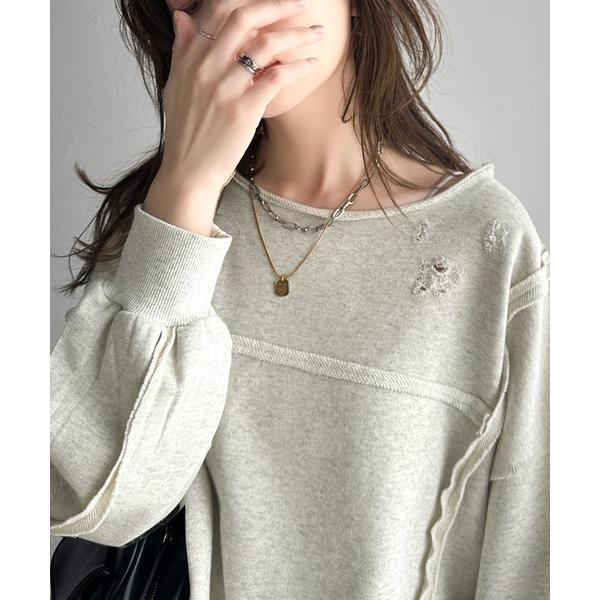 「Java」 スウェットカットソー MEDIUM オートミール メンズ