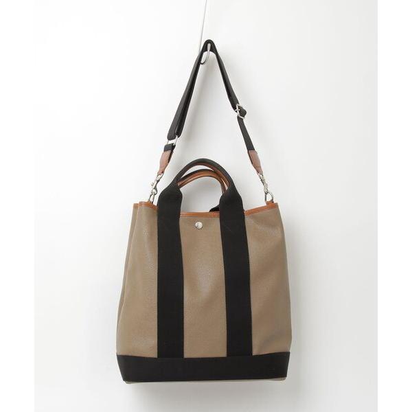 「Breath TOPKAPI」 トートバッグ FREE カーキブラウン レディース