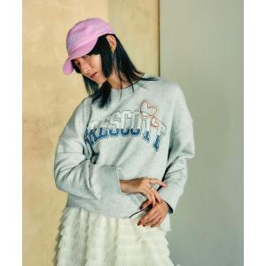 「niko and...」 スウェットカットソー LARGE グレー レディース