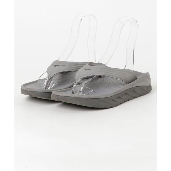「HOKA」 サンダル 10 グレー メンズ