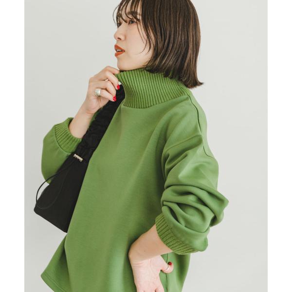 「ITEMS URBANRESEARCH」 長袖カットソー FREE カーキ レディース