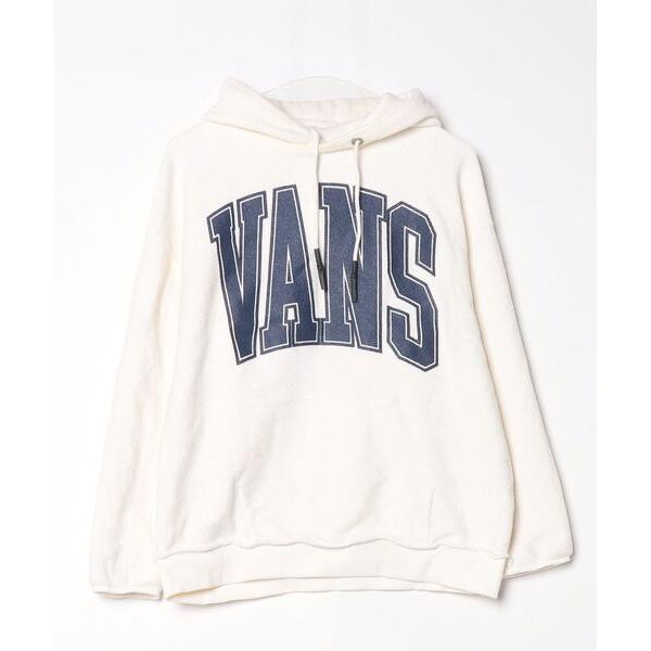 「VANS」 プルオーバーパーカー M ホワイト メンズ