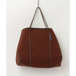 「STATE OF ESCAPE」 トートバッグ - ブラウン レディース