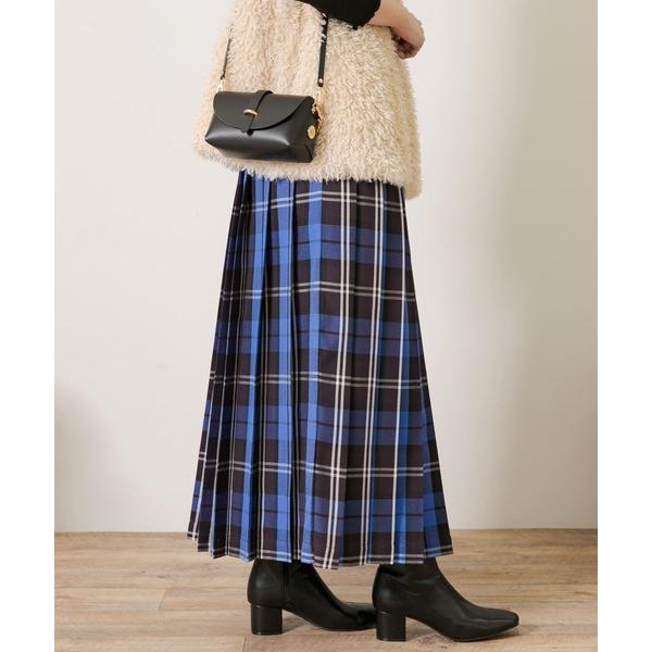 「URBAN RESEARCH Sonny Label」 プリーツスカート FREE ブルー系その他...