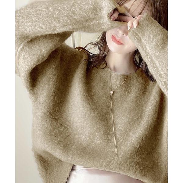 「Java」 長袖ニット SMALL ベージュ レディース