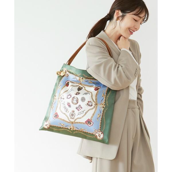 「TREASURE TOPKAPI」 トートバッグ FREE グリーン レディース