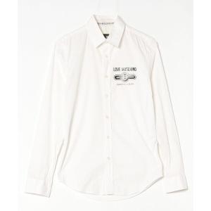 「Love Moschino」 ワンポイント長袖シャツ - ホワイト レディース