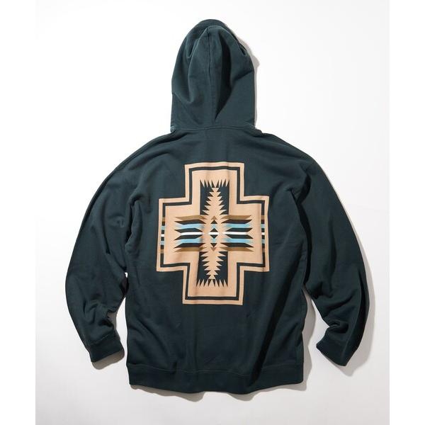 「PENDLETON」 プルオーバーパーカー MEDIUM グリーン メンズ