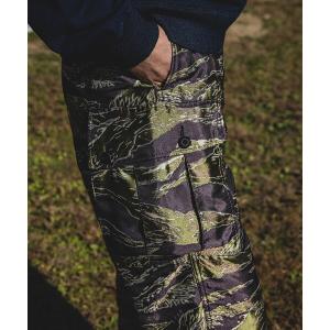 ワイドパンツ パンツ MIL 6 Pockets Tiger Stripe Mesh Jacquard メンズ