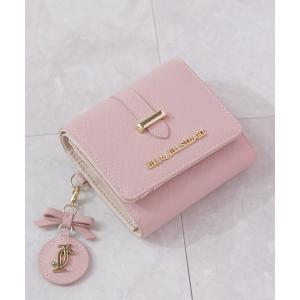 財布 チャーム付きミニウォレット レディース