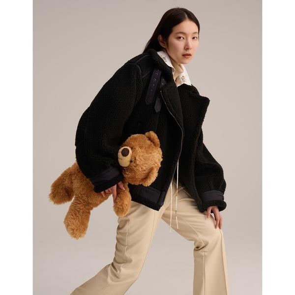 レザージャケット ライダース 「little sunny bite」AVIREX x little ...