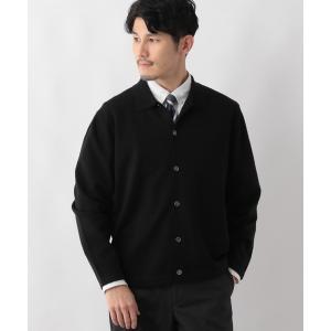 「GLOBAL WORK」 ニットカーディガン X-LARGE ブラック メンズ