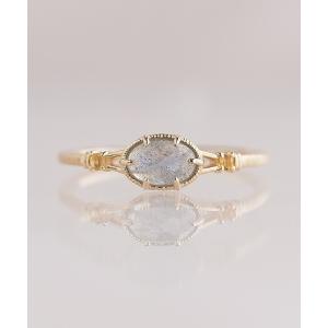 「NOIR DE POUPEE」 リング #9 グレー レディース