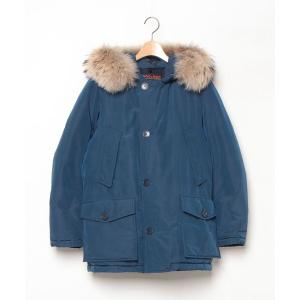 「WOOLRICH」 ジャケット - ネイビー メンズ