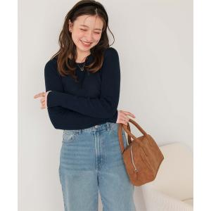「titivate」 長袖ニット M ネイビー レディース