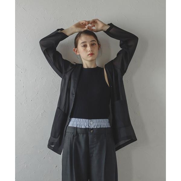 「MINERTE」 「ANDSEARCH」テーラードジャケット FREE ブラック レディース