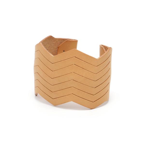 バングル MOTORATORY×BEAMS PLUS / 別注 レザーバングル L メンズ