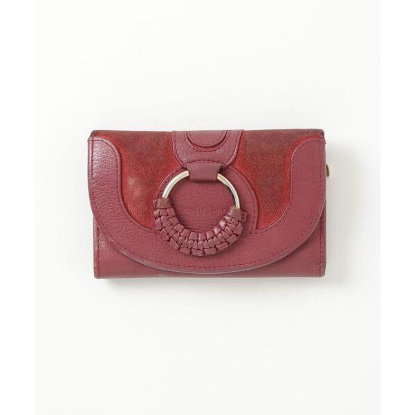 「SEE BY CHLOE」 財布 - レッド レディース